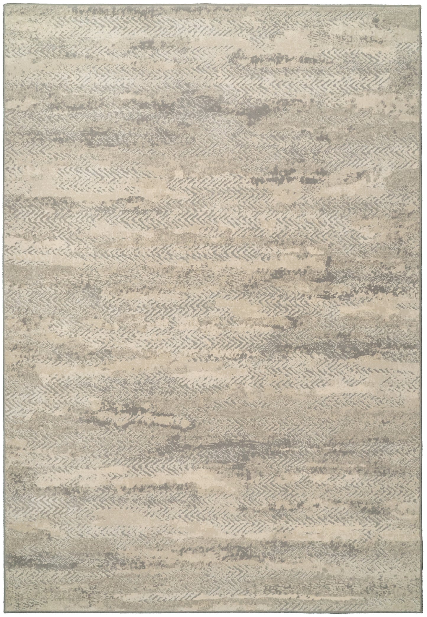 Couture Contemporary Grey Abstract Medium Pile Rug