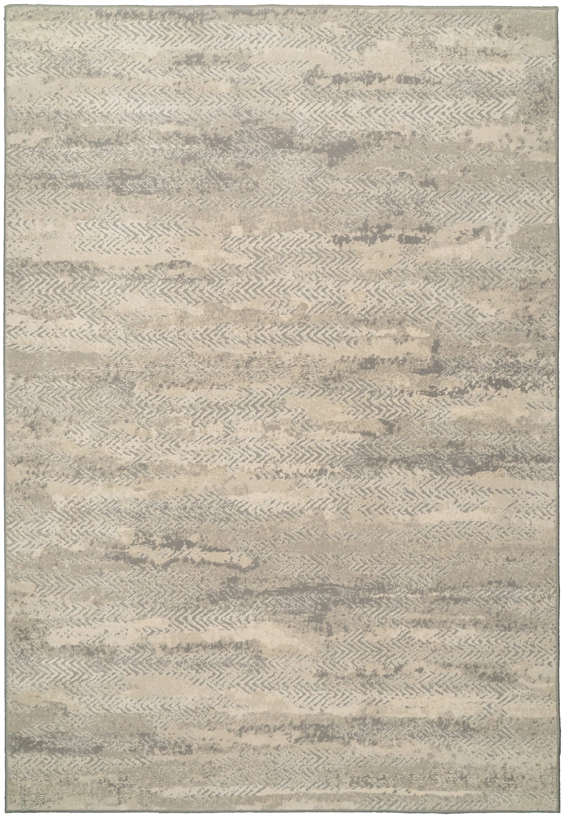 Couture Contemporary Grey Abstract Medium Pile Rug