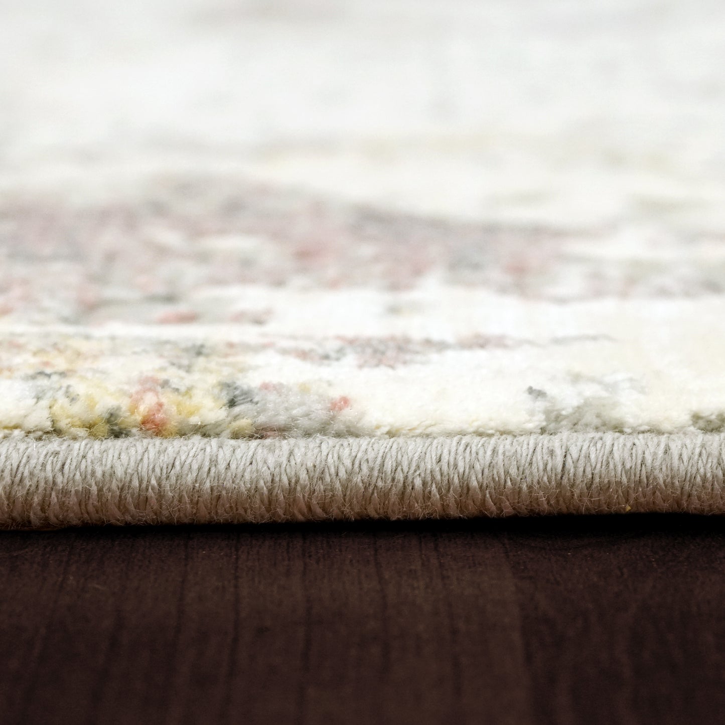 Couture Contemporary Grey/Gold Abstract Medium Pile Rug