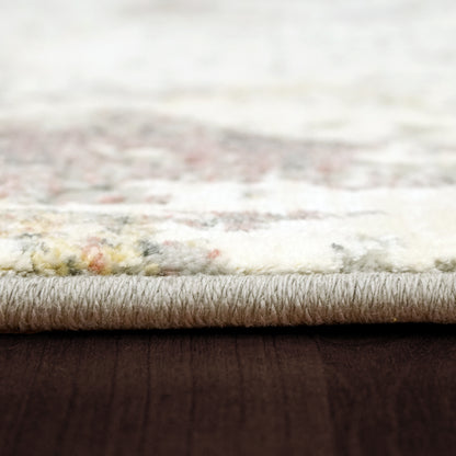 Couture Contemporary Grey/Gold Abstract Medium Pile Rug