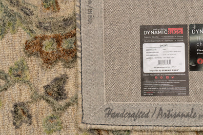 Daisy Traditional Beige/Multi Floral Medium Pile Rug
