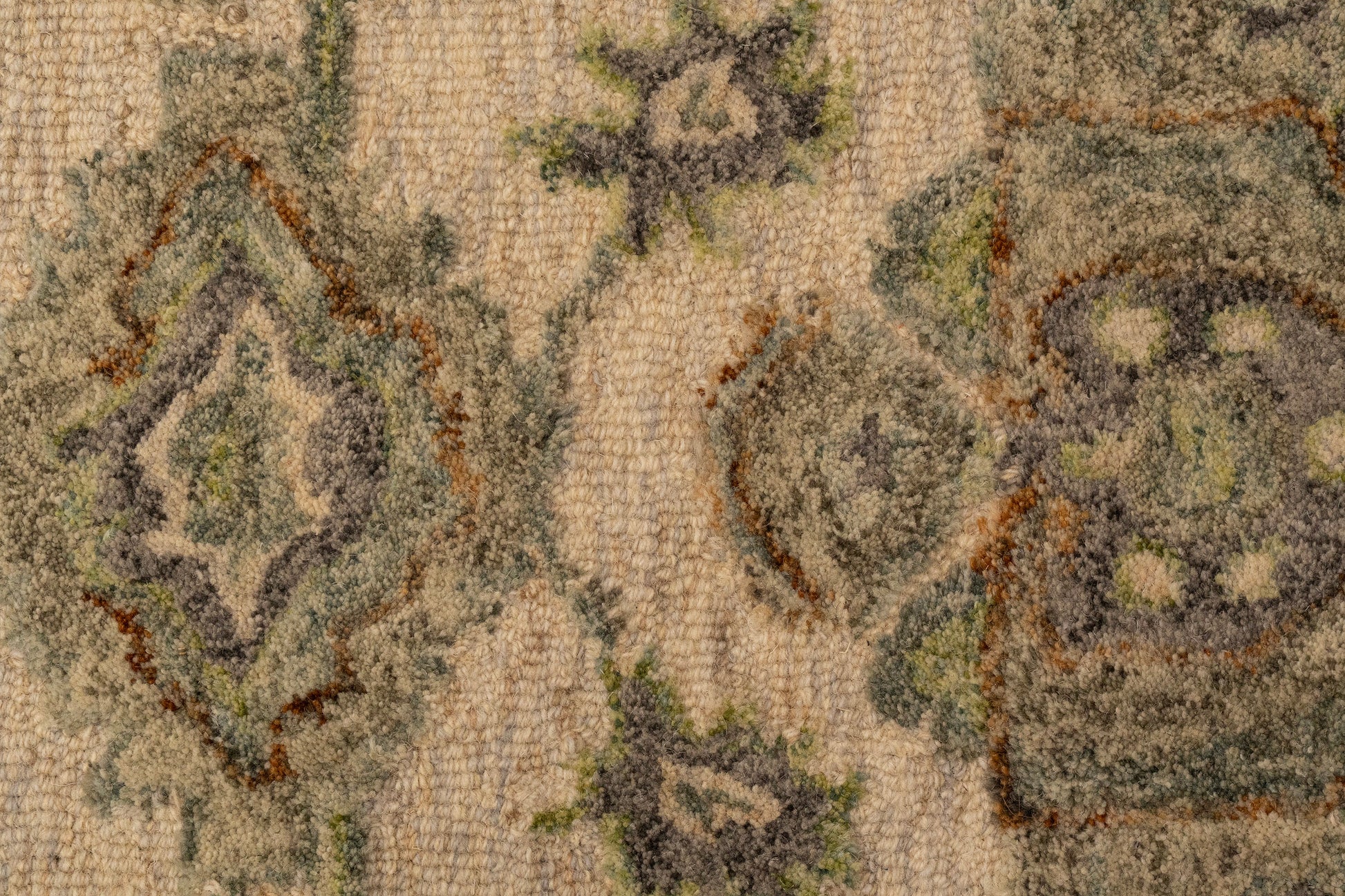 Daisy Traditional Beige/Multi Floral Medium Pile Rug