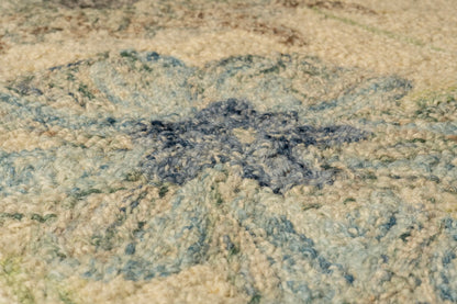 Daisy Transitional Ivory/Multi Floral Medium Pile Rug