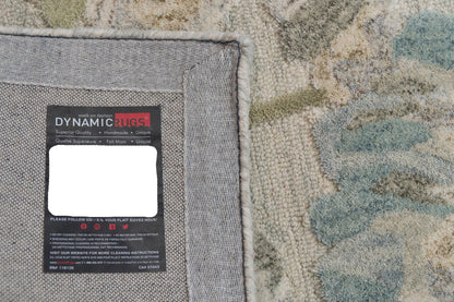 Daisy Modern Sage/Multi Floral Medium Pile Rug