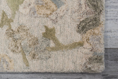 Daisy Modern Sage/Multi Floral Medium Pile Rug