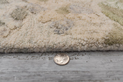 Daisy Modern Sage/Multi Floral Medium Pile Rug