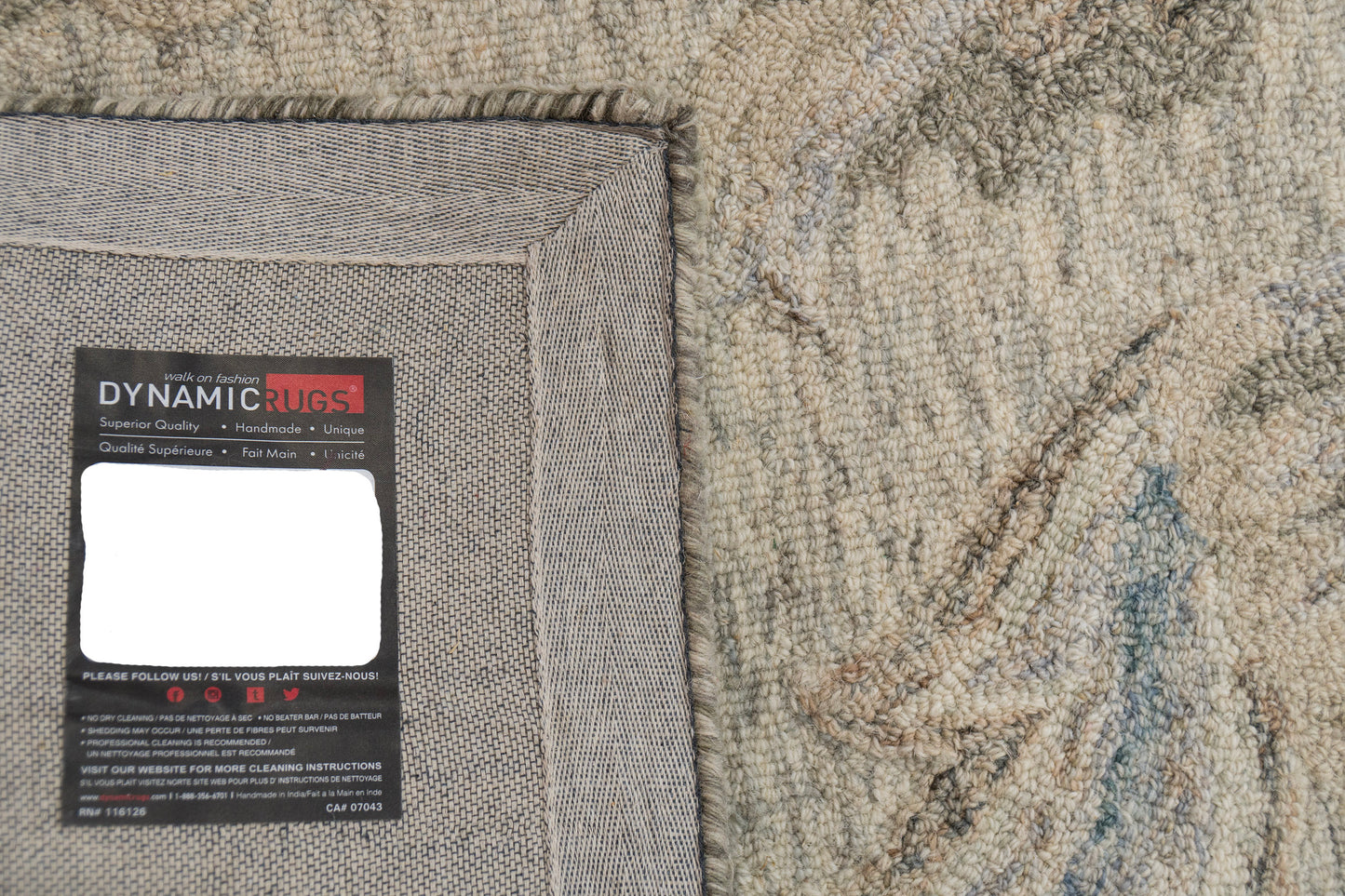 Daisy Modern Grey/Blue Floral Medium Pile Rug