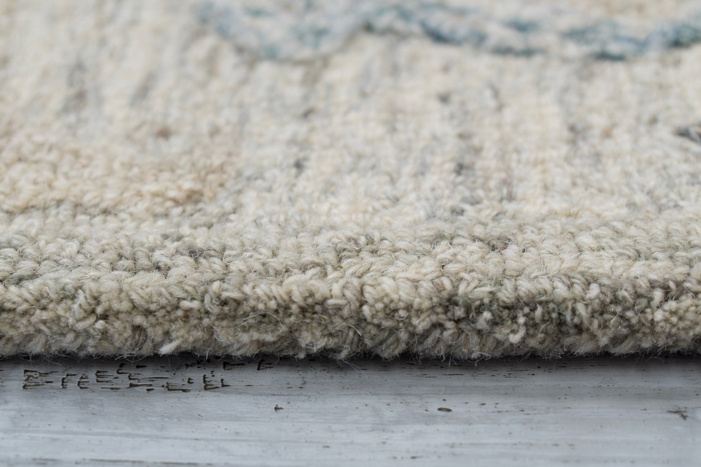 Daisy Modern Grey/Blue Floral Medium Pile Rug