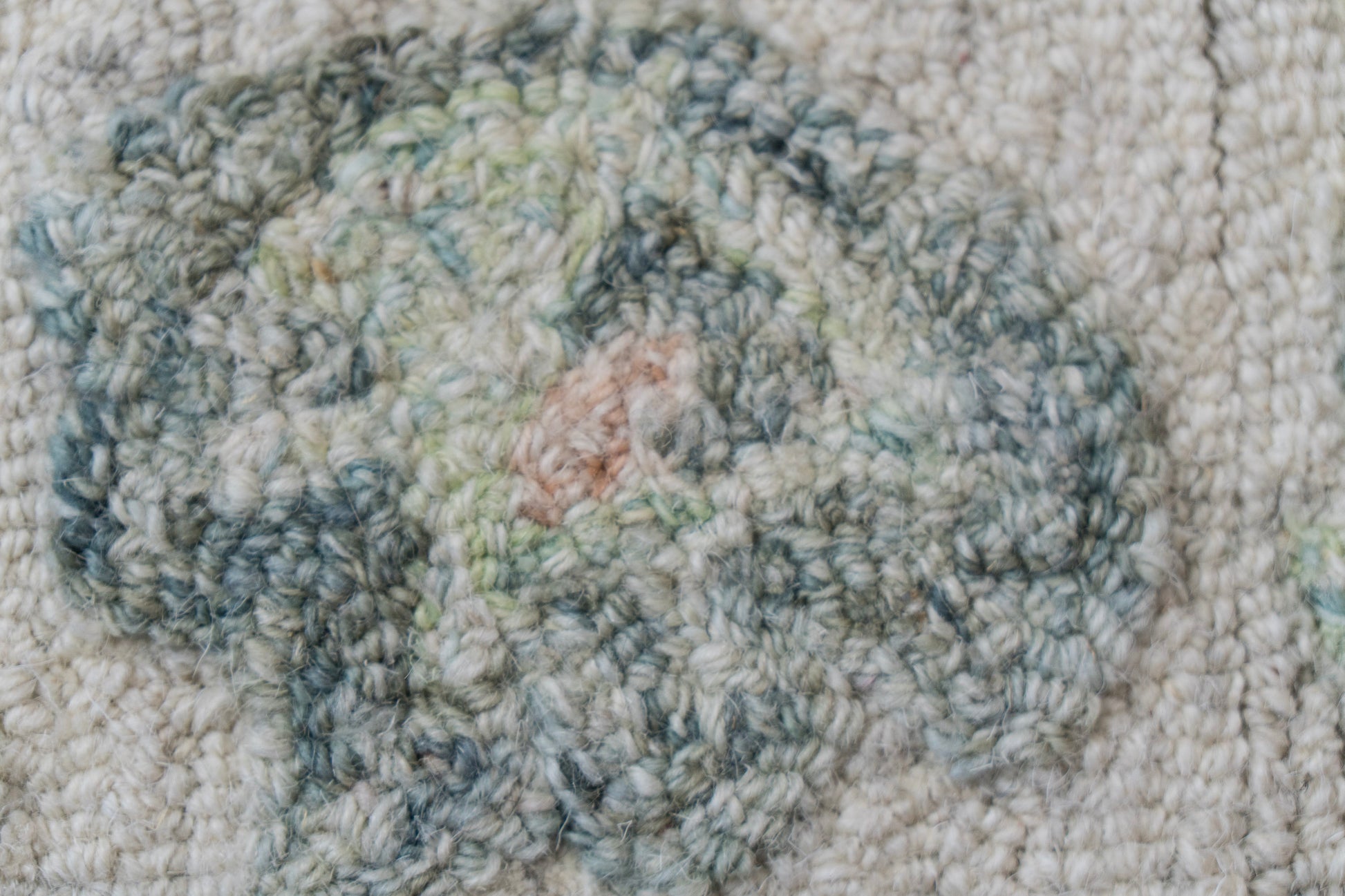 Daisy Modern Beige/Sage/Rust Floral Medium Pile Rug