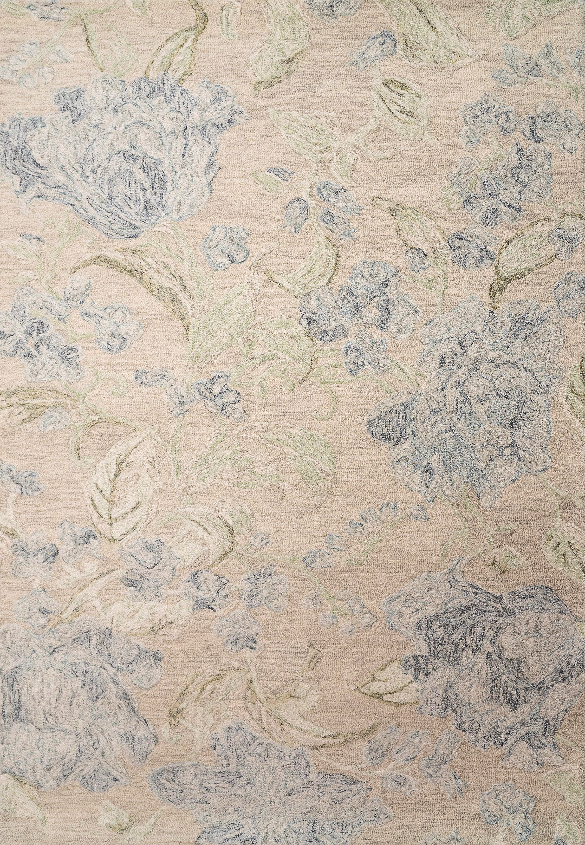 DAISY 9096 Beige/Sage/Blue