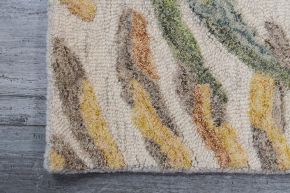 Daisy Modern Grey/Multi Floral Medium Pile Rug