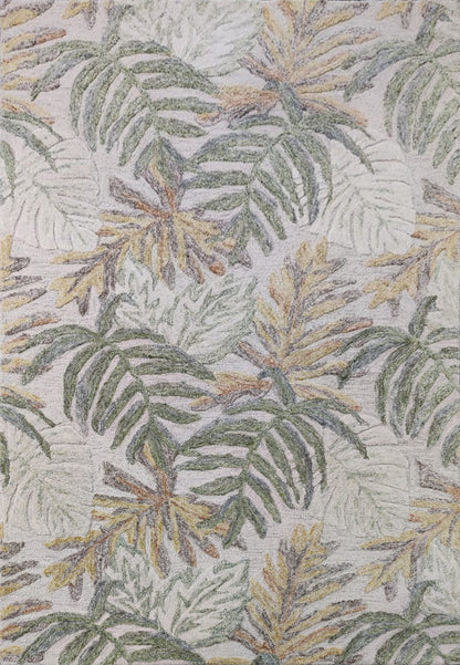Daisy Modern Grey/Multi Floral Medium Pile Rug