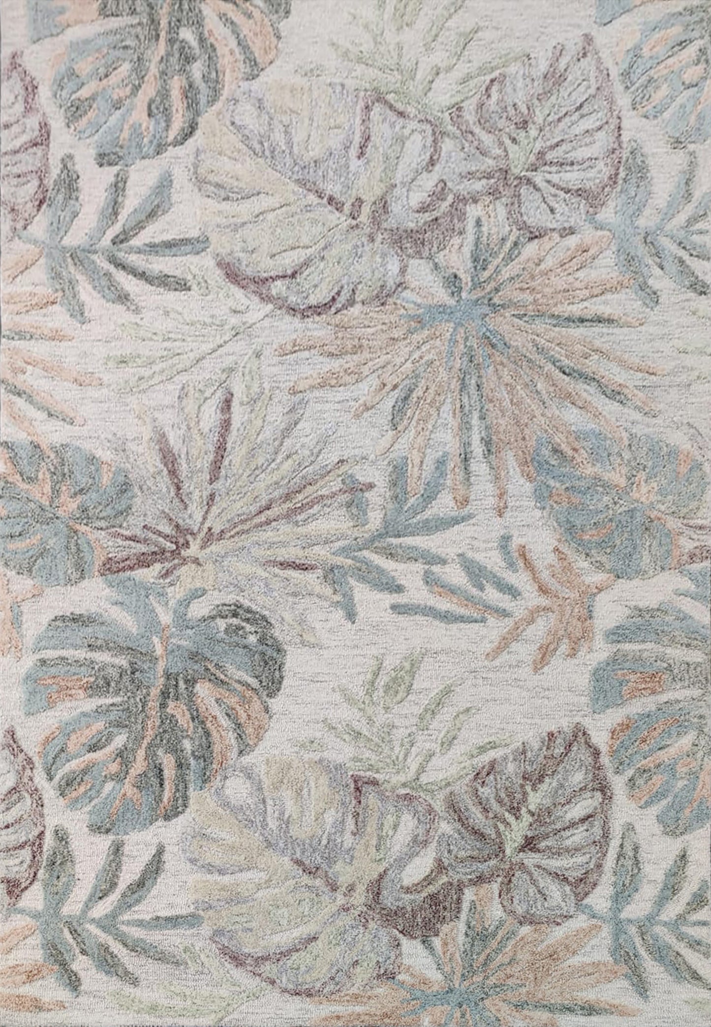 Daisy Modern Grey/Multi Floral Medium Pile Rug