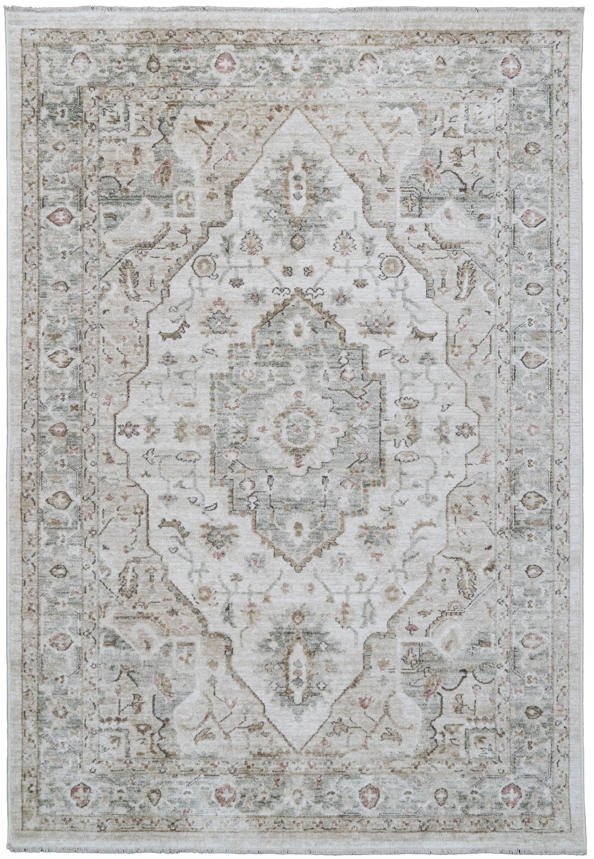 DIAMOND 10284 Cream/Sage/Multi