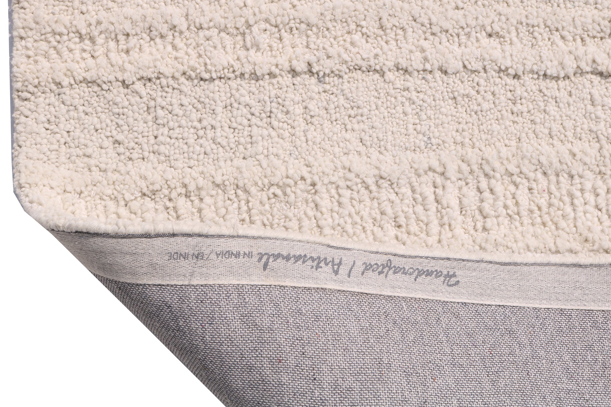 Drift Modern Cream Striped Medium Pile Rug