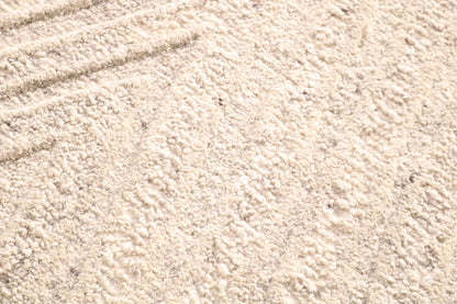 Drift Modern Cream Chevron Medium Pile Rug