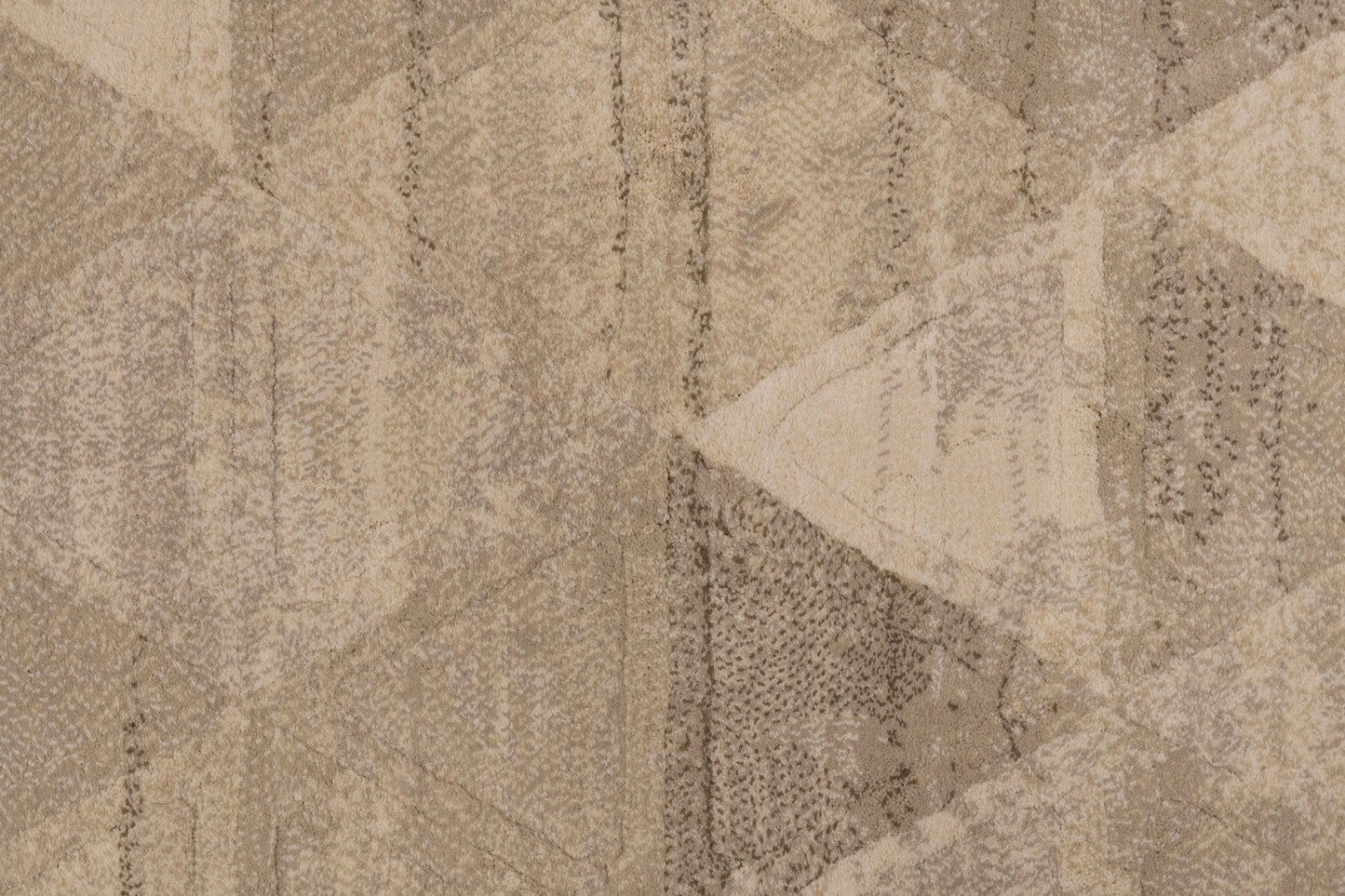 Eclipse Contemporary Beige Geometric Medium Pile Rug