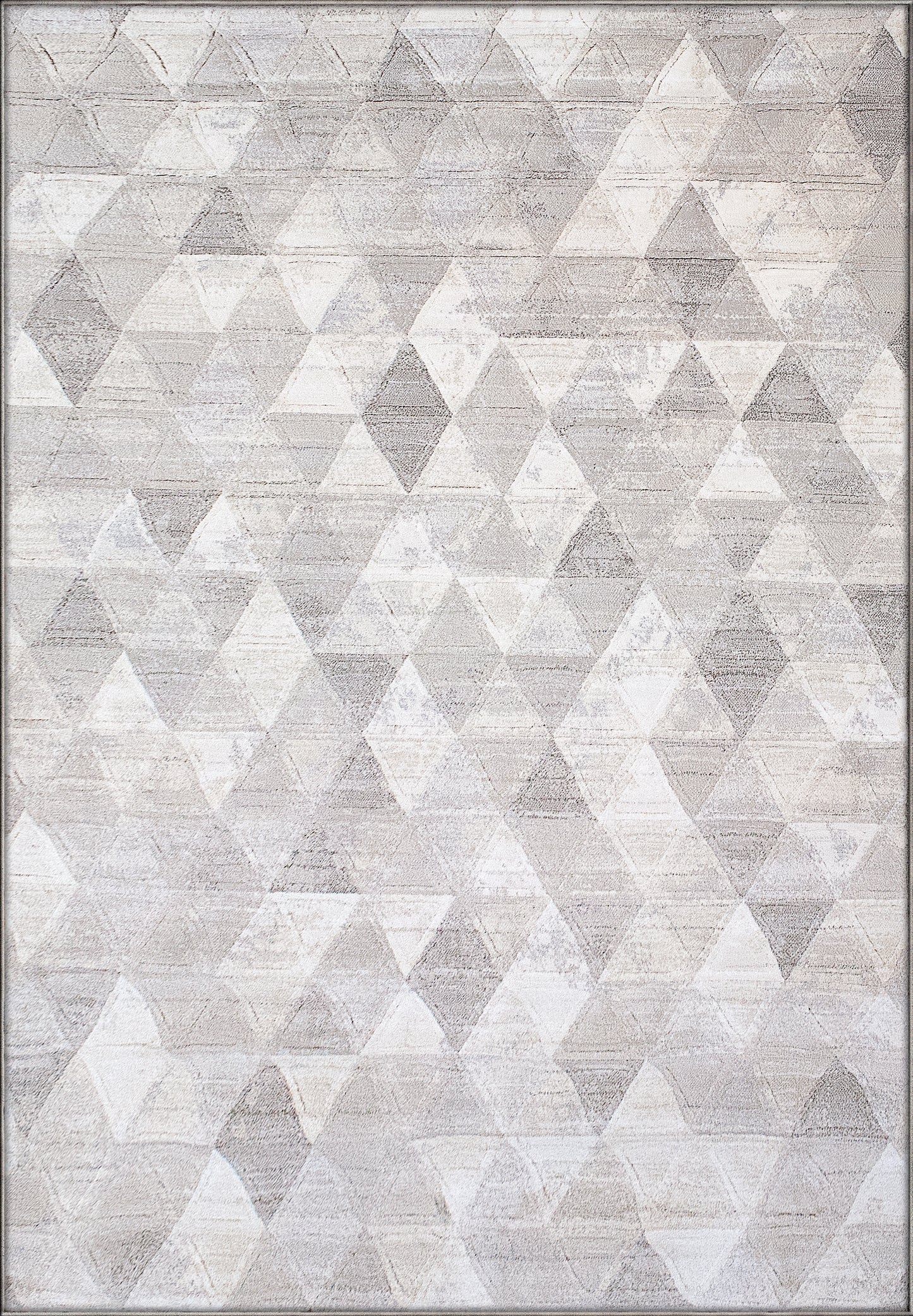 Eclipse Contemporary Beige Geometric Medium Pile Rug