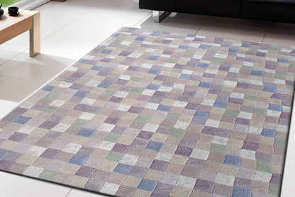 Eclipse Contemporary Multi Modern Medium Pile Rug