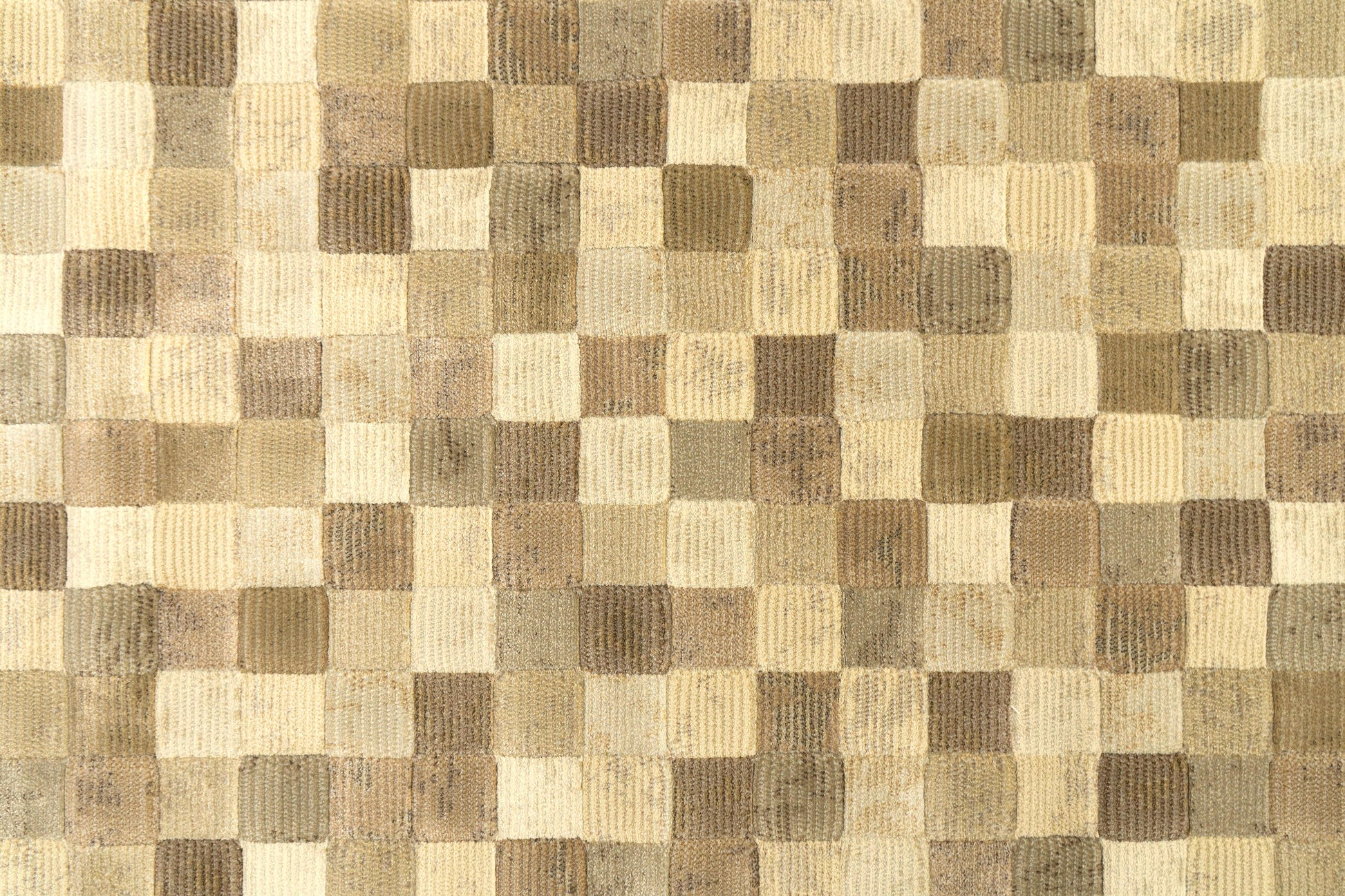 Eclipse Contemporary Beige Geometric Medium Pile Rug
