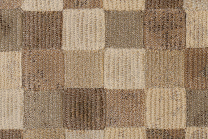 Eclipse Contemporary Beige Geometric Medium Pile Rug