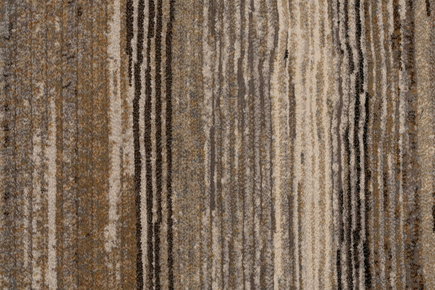 Eclipse Modern Beige/Brown/Grey Striped Medium Pile Rug