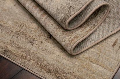 Eclipse Contemporary Beige Modern Medium Pile Rug