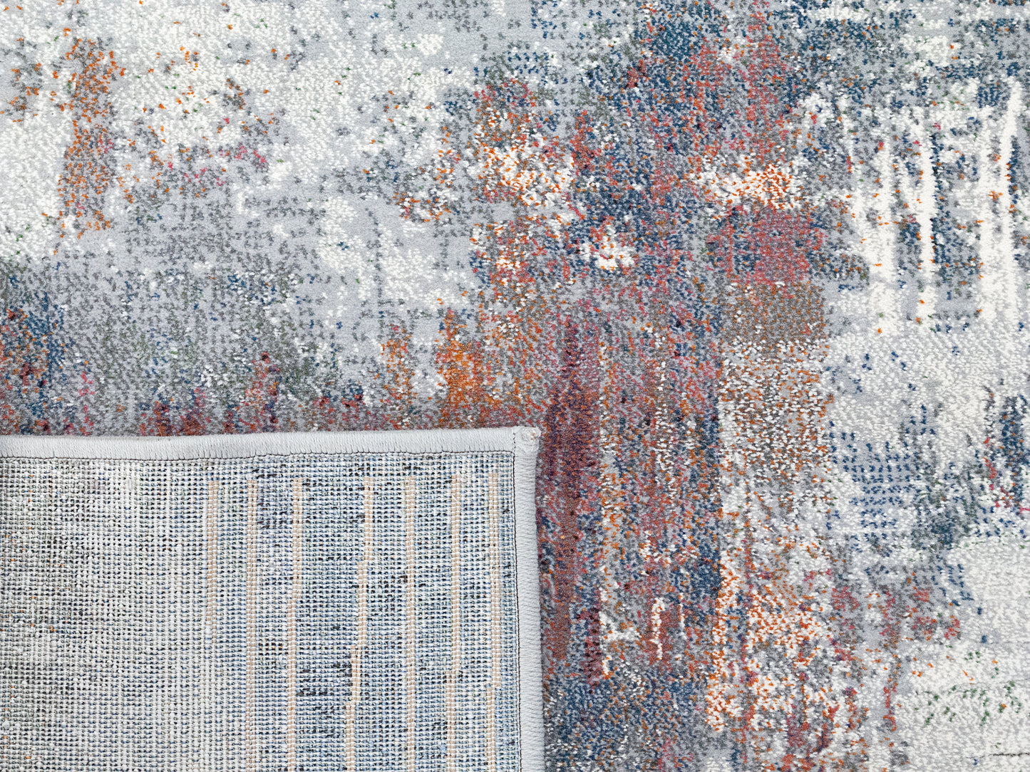 Eclipse Contemporary Multi Modern Medium Pile Rug