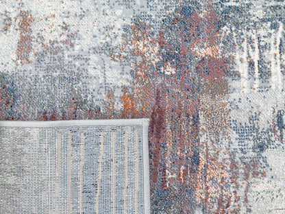 Eclipse Contemporary Multi Modern Medium Pile Rug