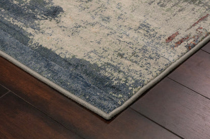 Eclipse Contemporary Multi Modern Medium Pile Rug
