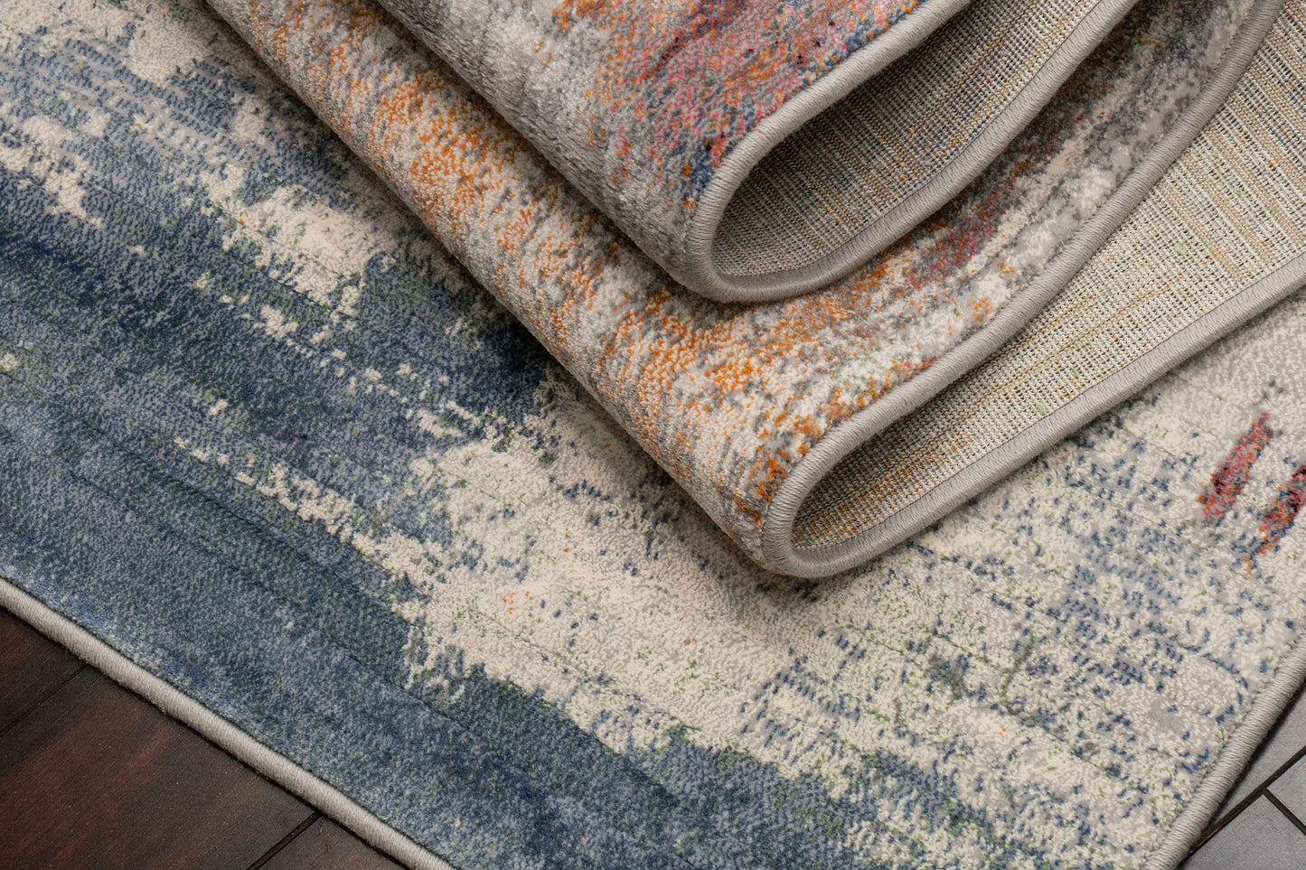 Eclipse Contemporary Multi Modern Medium Pile Rug