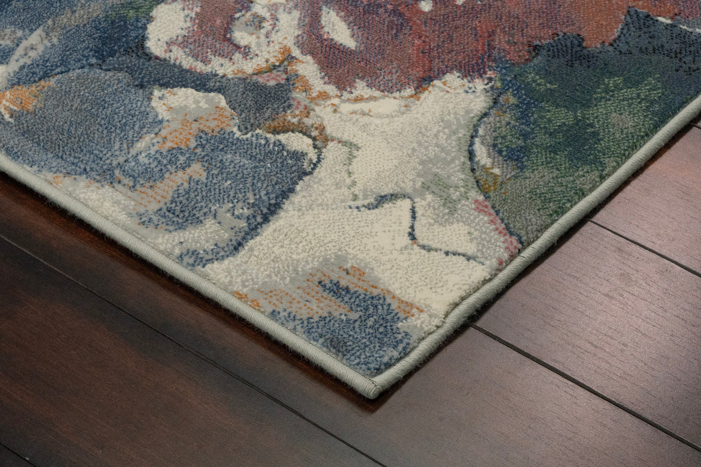 Eclipse Contemporary Multi Floral Medium Pile Rug