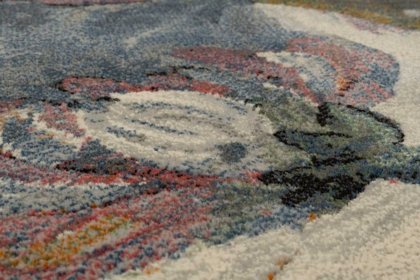 Eclipse Contemporary Multi Floral Medium Pile Rug
