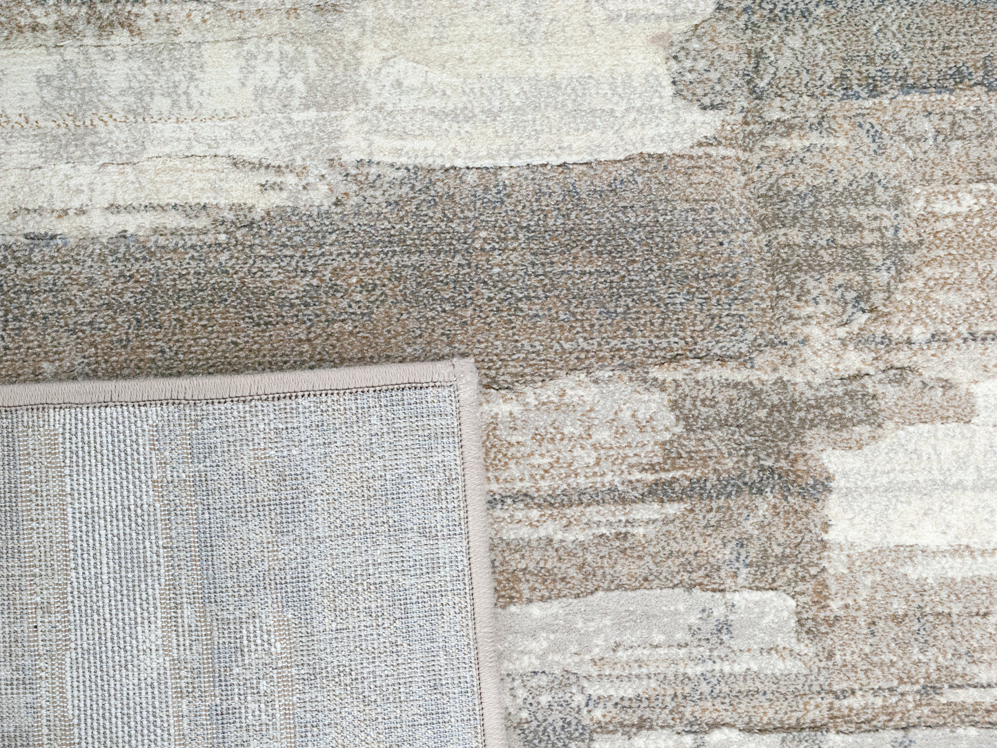 Eclipse Contemporary Beige Modern Medium Pile Rug