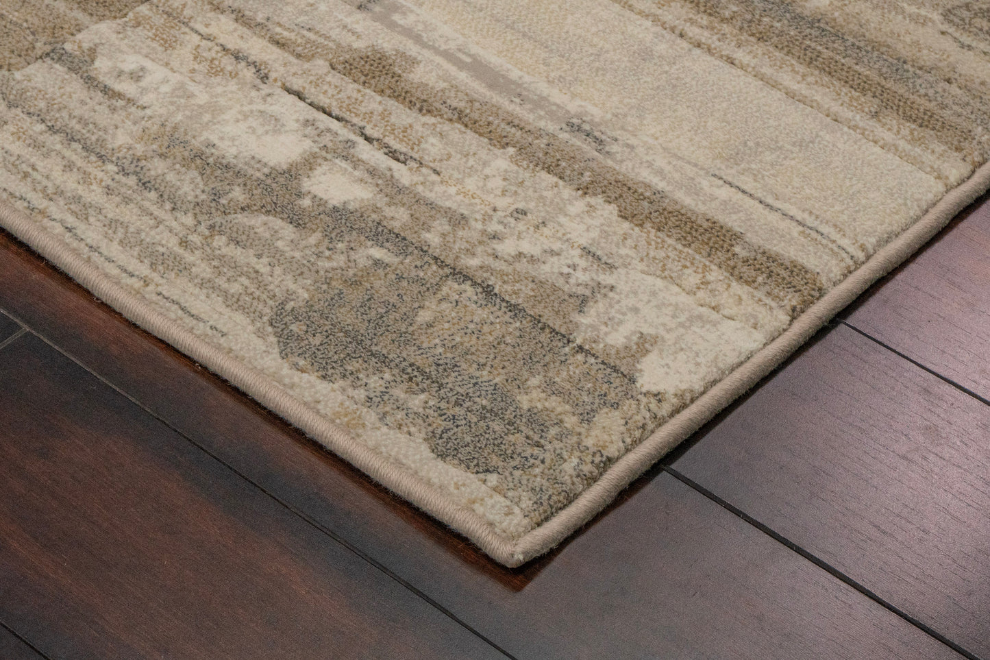 Eclipse Contemporary Beige Modern Medium Pile Rug