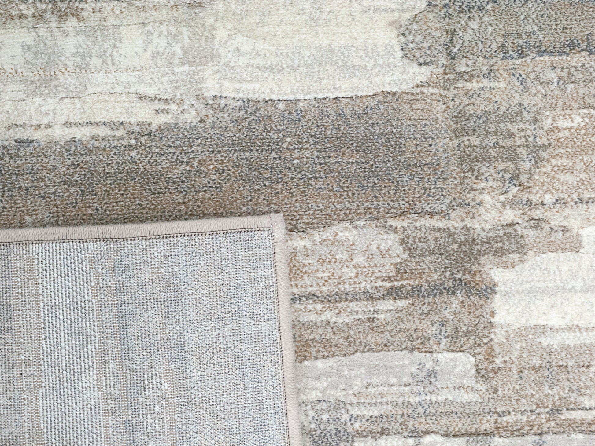 Eclipse Contemporary Beige Modern Medium Pile Rug