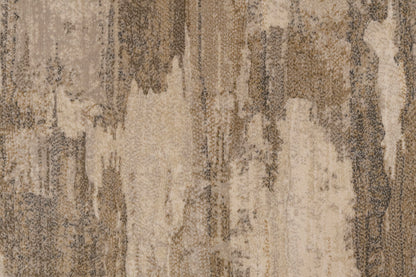 Eclipse Contemporary Beige Modern Medium Pile Rug