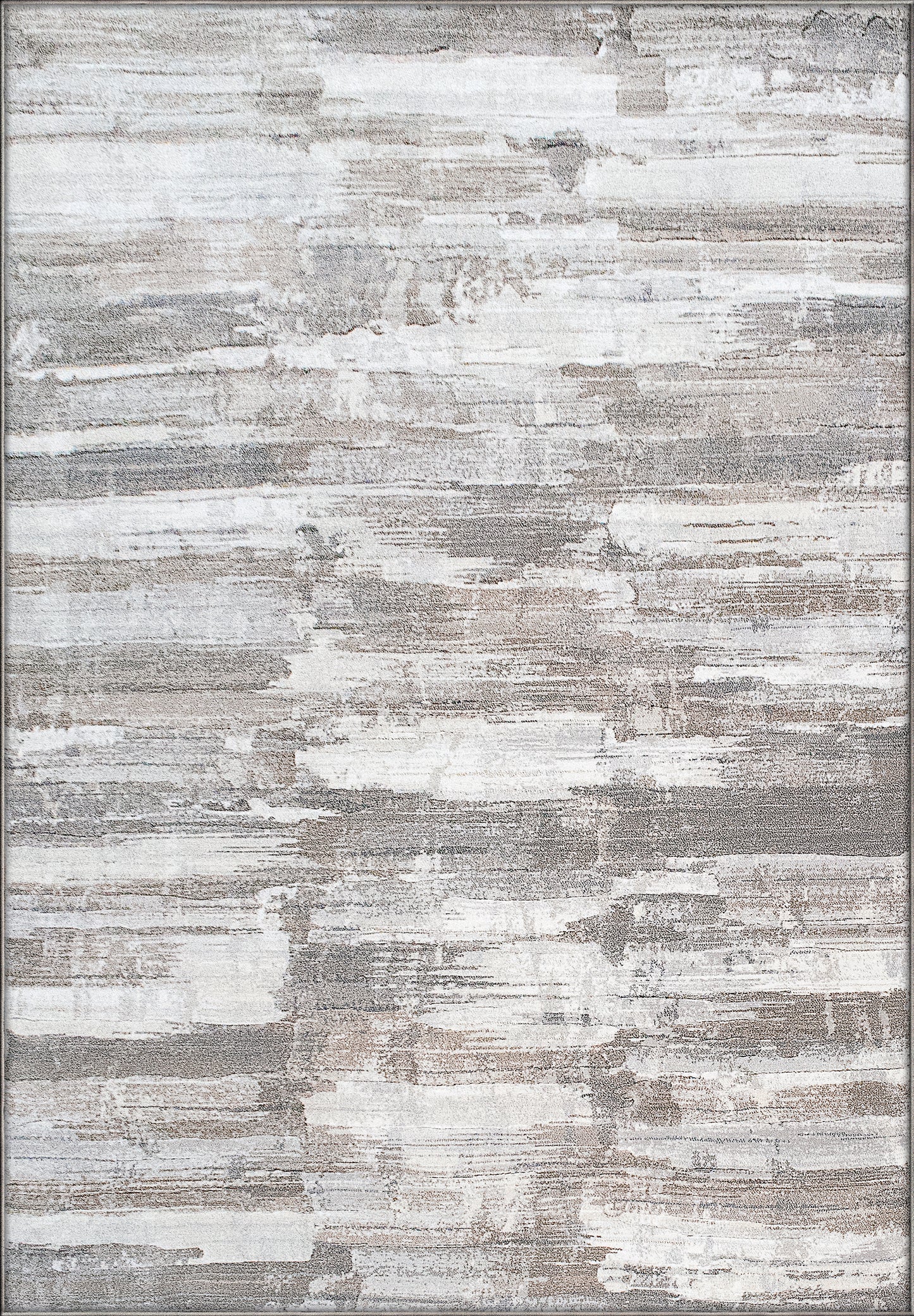 Eclipse Contemporary Beige Modern Medium Pile Rug