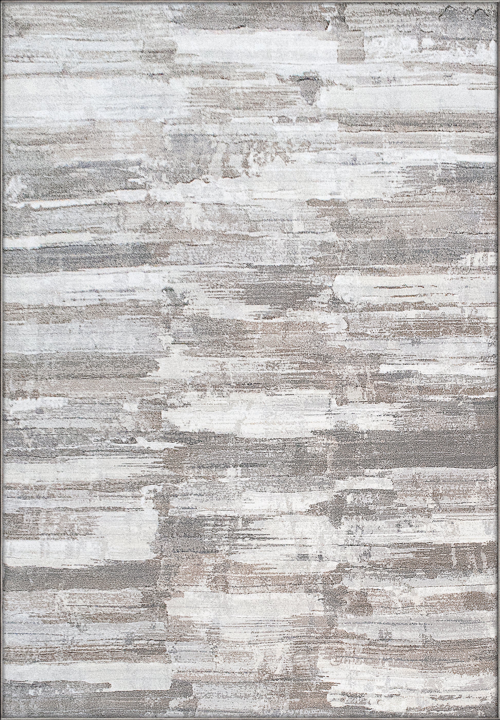 Eclipse Contemporary Beige Modern Medium Pile Rug