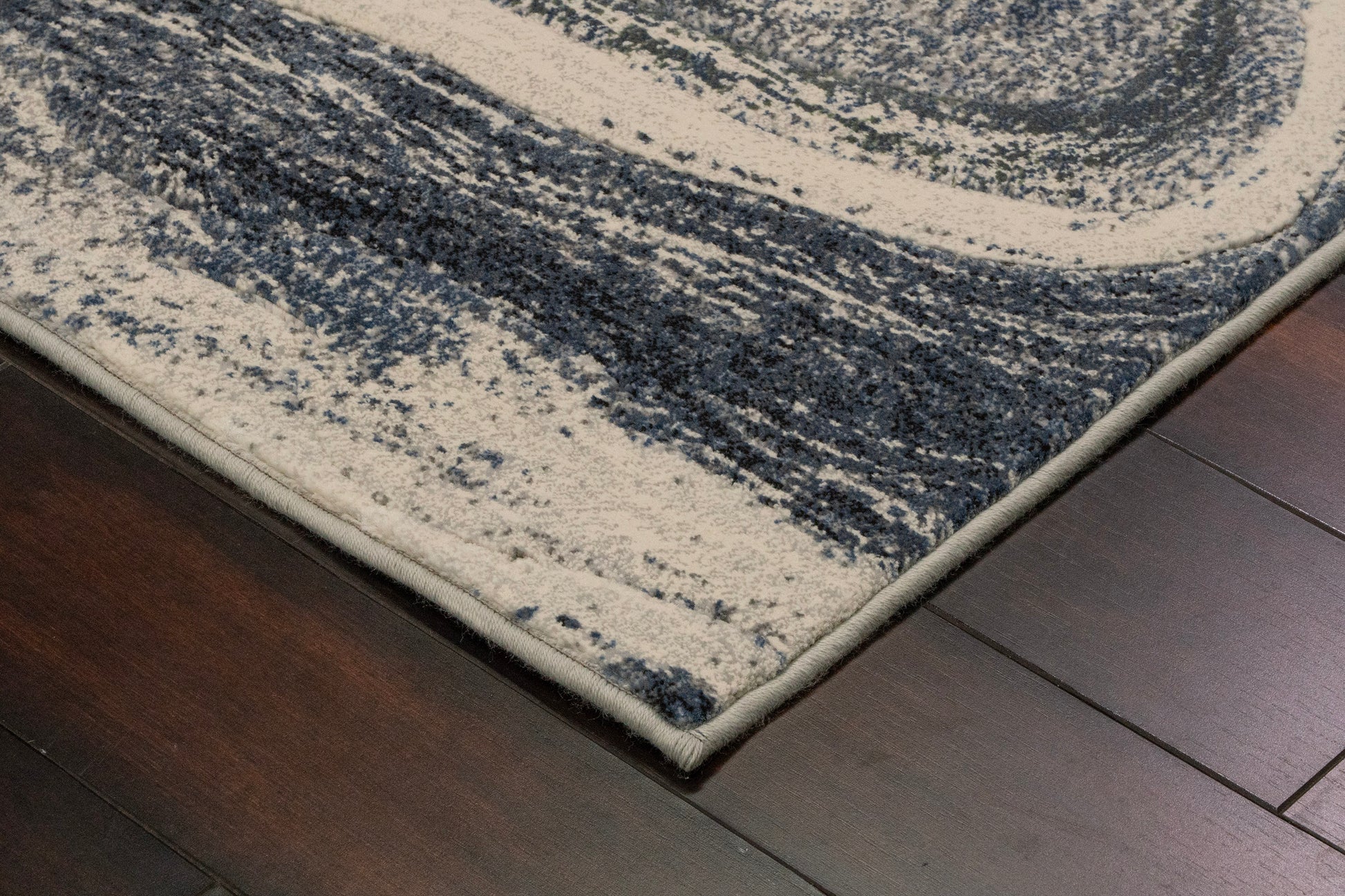Eclipse Modern Grey/Cream Abstract Medium Pile Rug