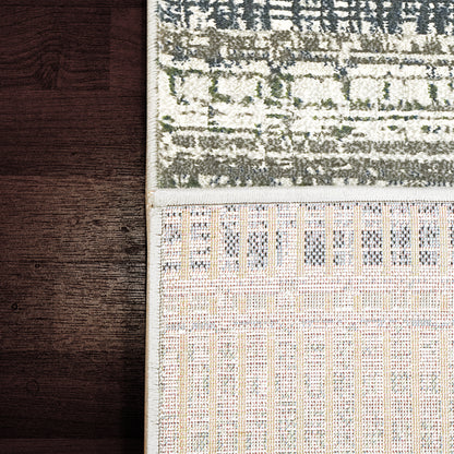 Eclipse Contemporary Multi Geometric Medium Pile Rug