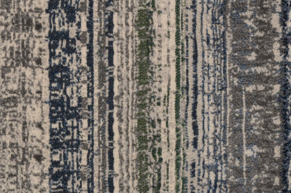 Eclipse Contemporary Multi Geometric Medium Pile Rug