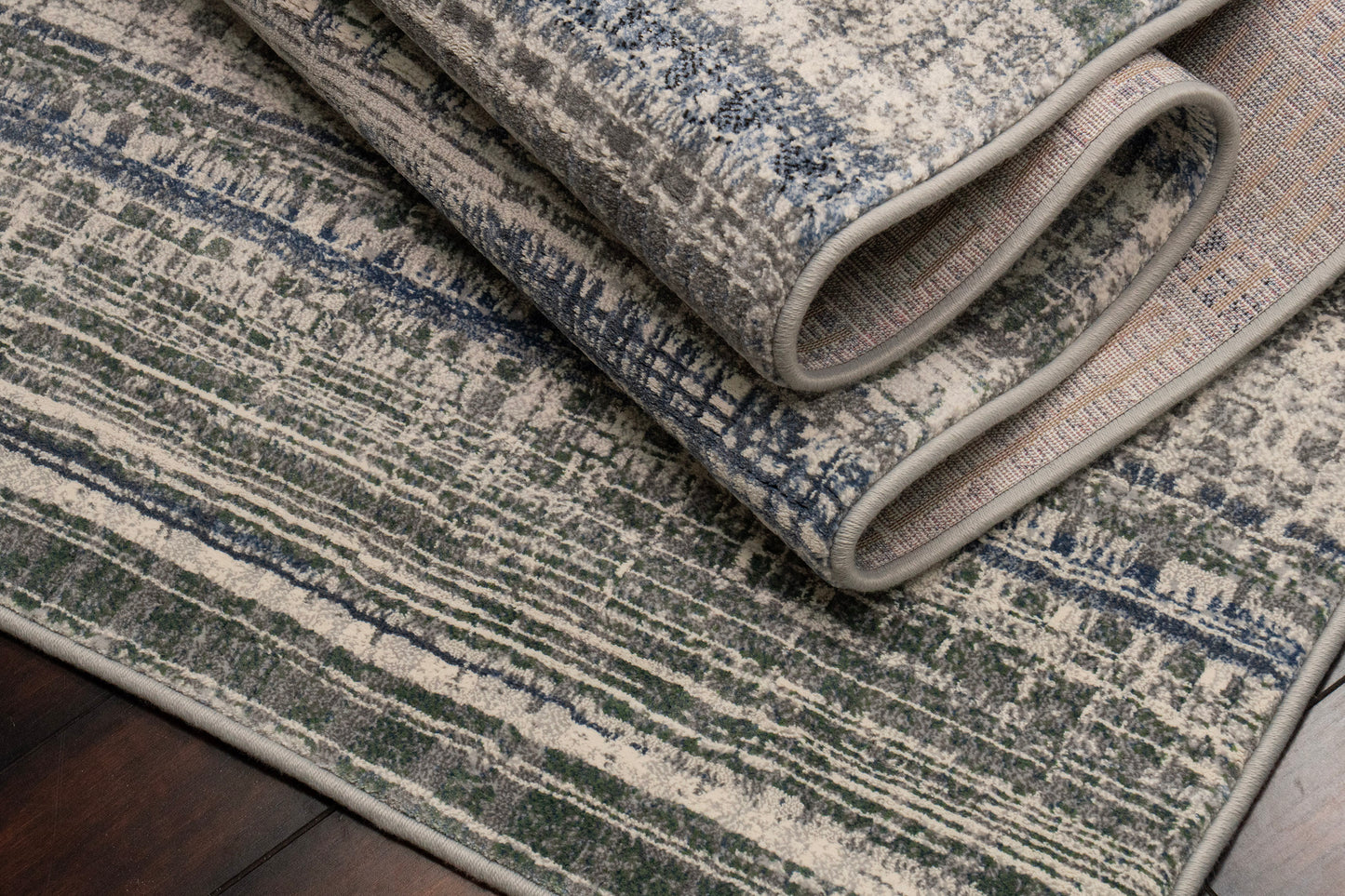 Eclipse Contemporary Multi Geometric Medium Pile Rug