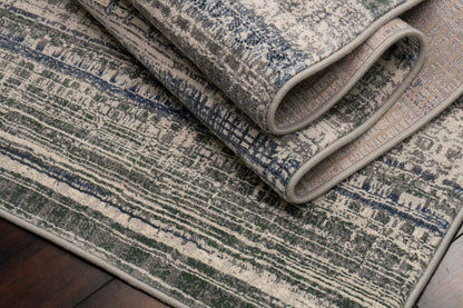 Eclipse Contemporary Multi Geometric Medium Pile Rug