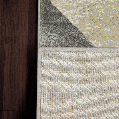 Eclipse Contemporary Multi Geometric Medium Pile Rug