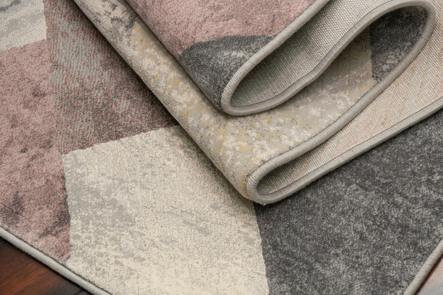 Eclipse Contemporary Multi Geometric Medium Pile Rug