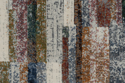 Eclipse Contemporary Multi Geometric Medium Pile Rug
