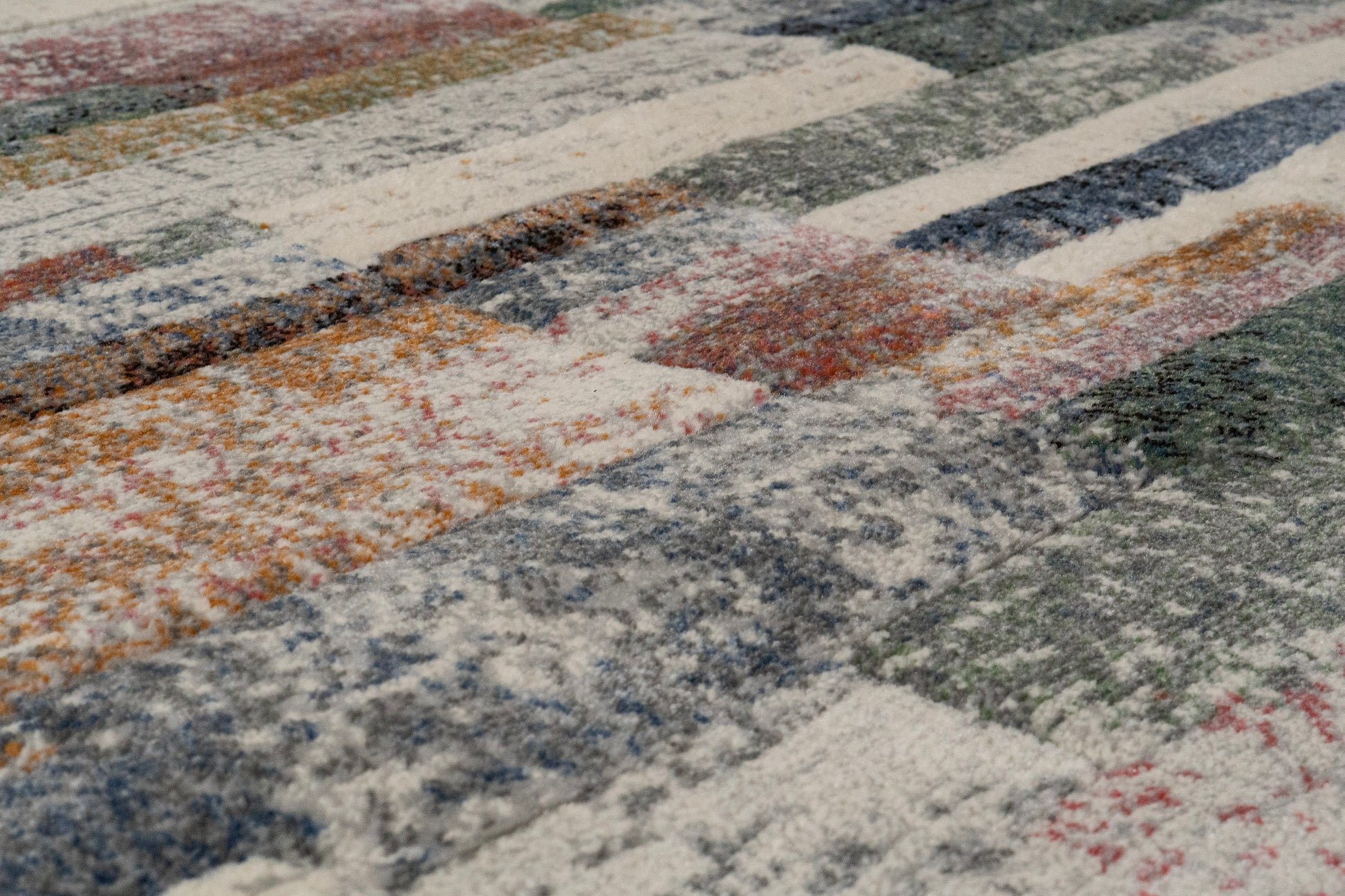 Eclipse Contemporary Multi Geometric Medium Pile Rug