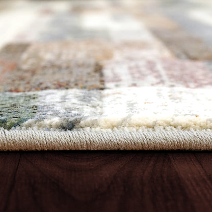 Eclipse Contemporary Multi Geometric Medium Pile Rug
