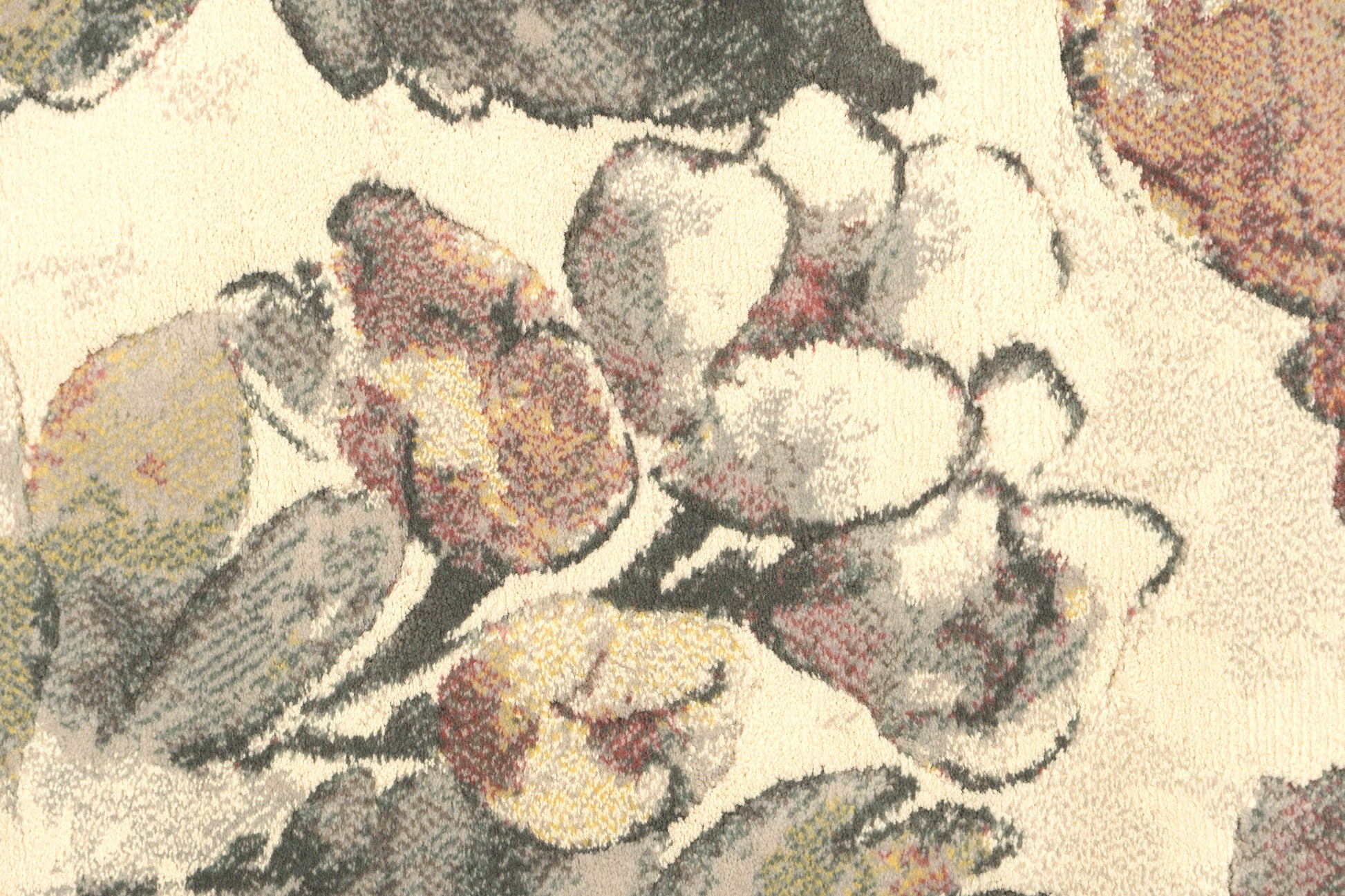 Eclipse Contemporary Cream/Multi Floral Medium Pile Rug
